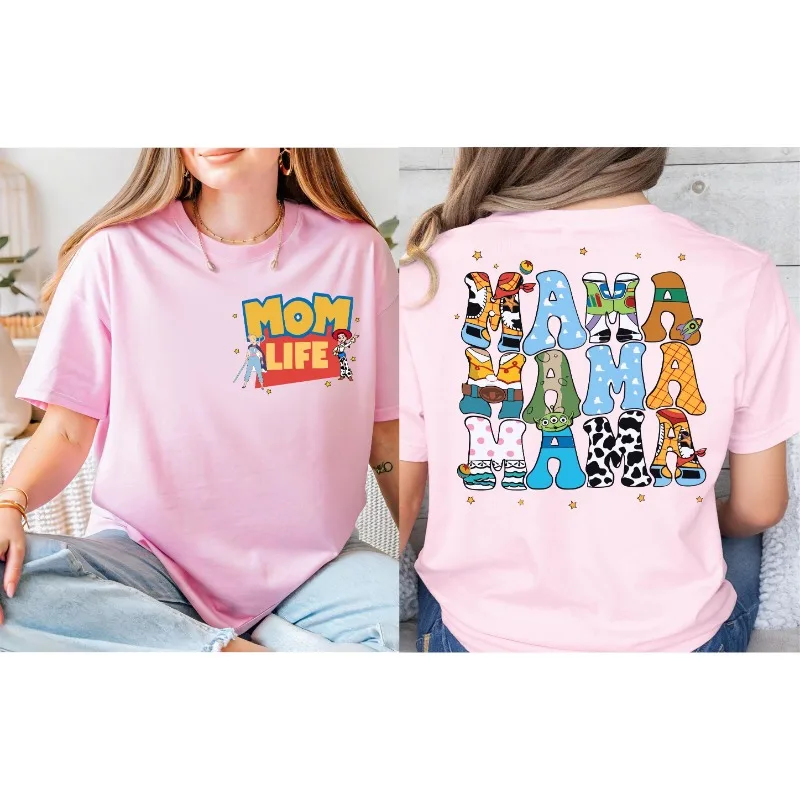 قميص حياة Toy Story Mom Dad، تي شيرت Toy Story Dad، تي شيرت Toy Story Family، قميص Toy Story Mom هدية للأب، هدية للأم
