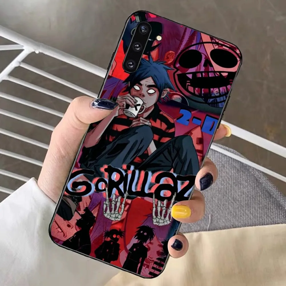 Anime G-Gorillaz Phone Case For Samsung Note 8 9 10 20 Pro Plus Lite M 10 11 20 30 21 31 51 A 21 22 42 02 03