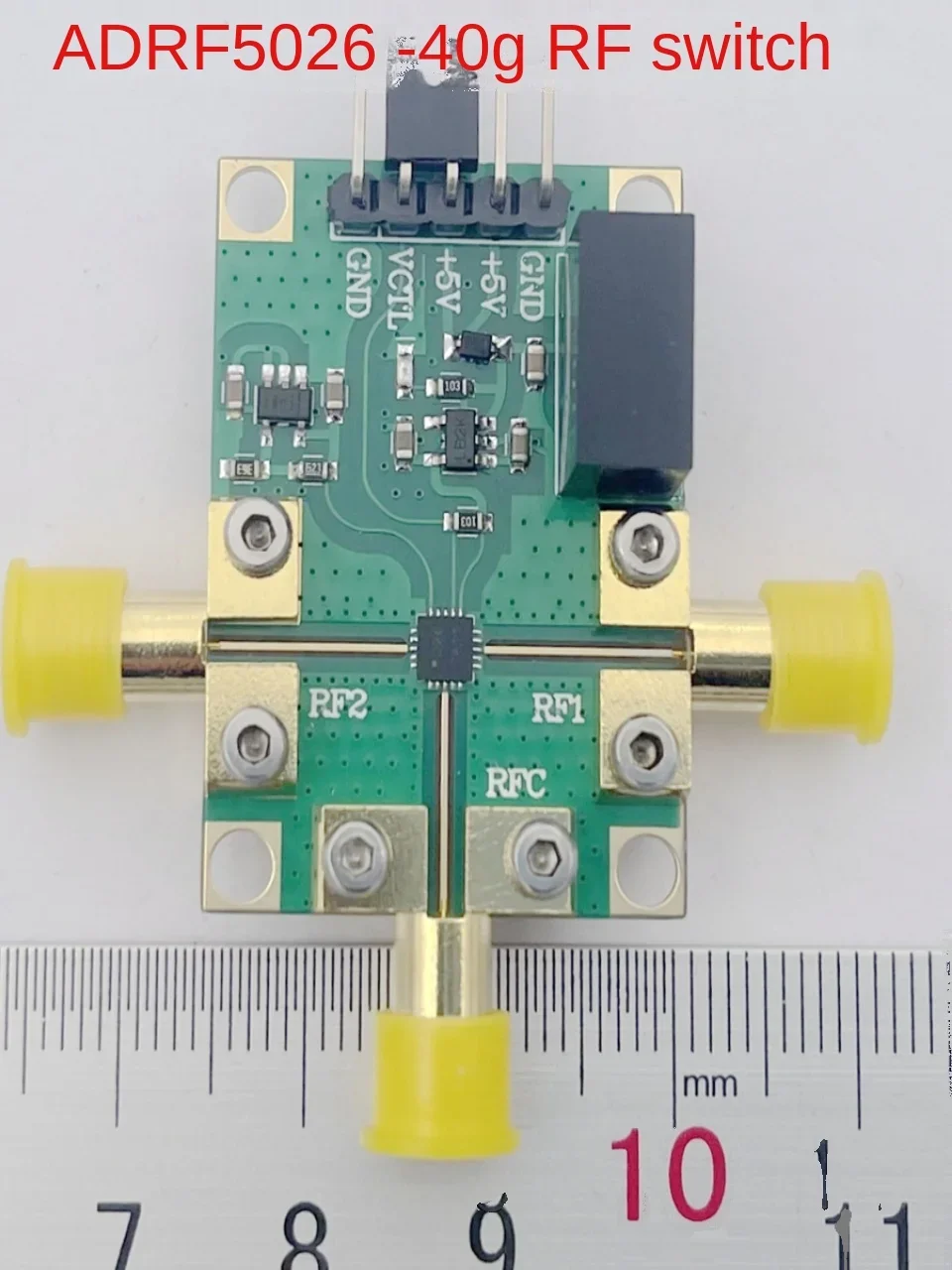 

ADRF5026 100 MHz To 44 GHz Silicon SPDT Non Reflective Switch High Isolation Fast Pulse Modulator