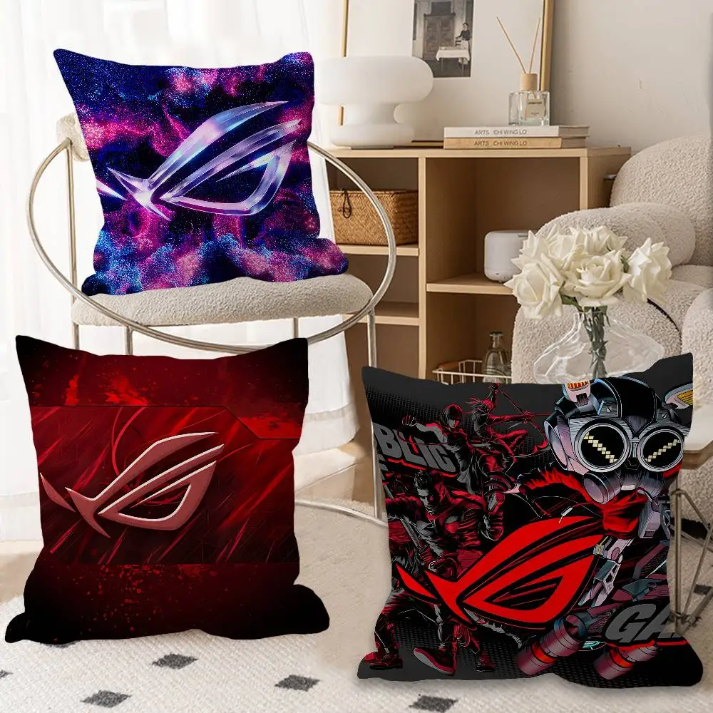 A-AsuS-S R-ROG LOGO Cushion Cover Inches Farmhouse Decor Home Throw Pillow Covers for Couch Decorations