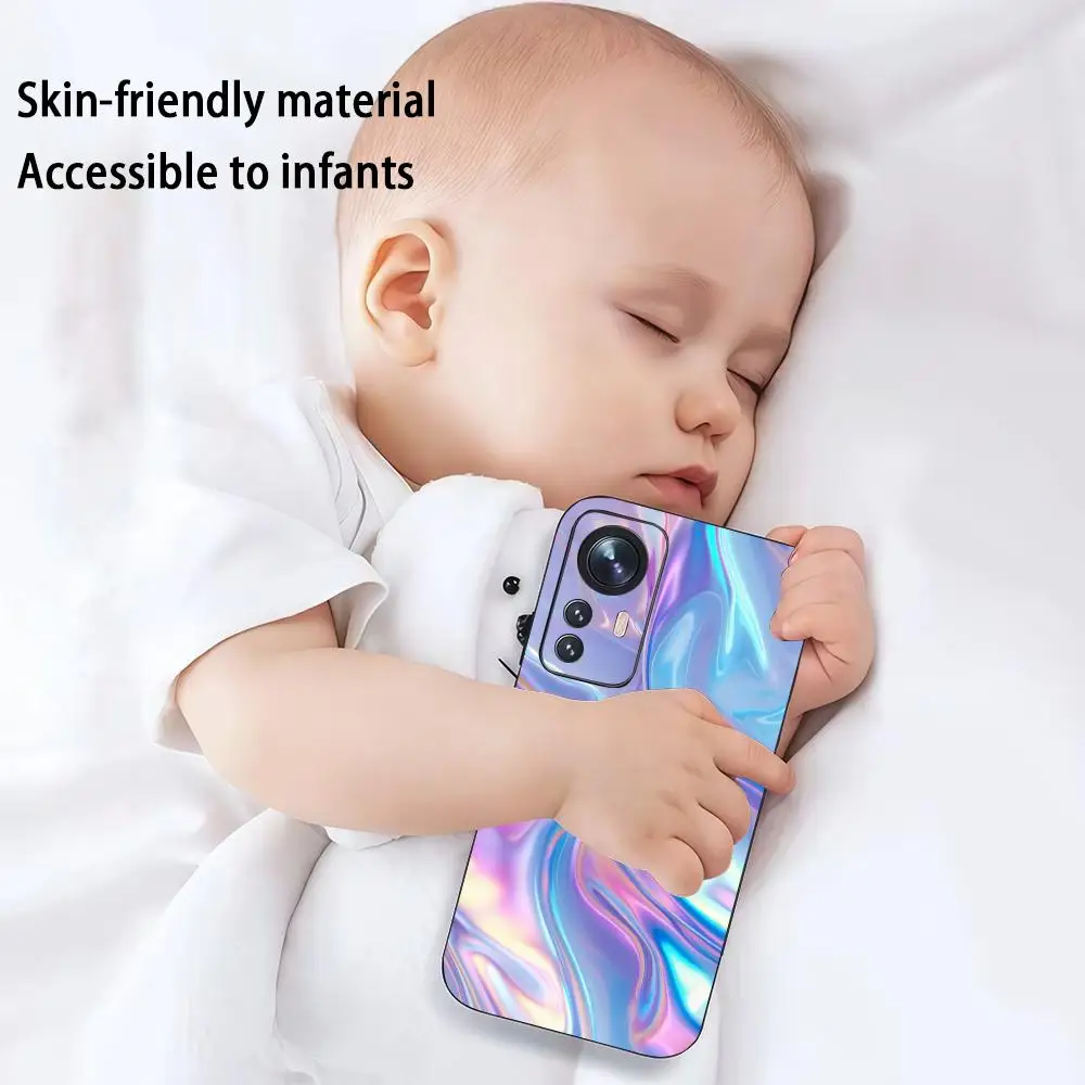 Flowing Light Pattern Phone Case For Samsung Galaxy S26 S25 S24 S22 S23 Ultra S21 S20 Plus Frosted Full Soft Case - view 5