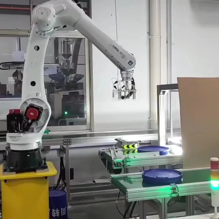 High Performance Industrial Articulated Robot Arm, Efficient Palletizing Pick-Place with Motor-Cored PLC Industrial Use