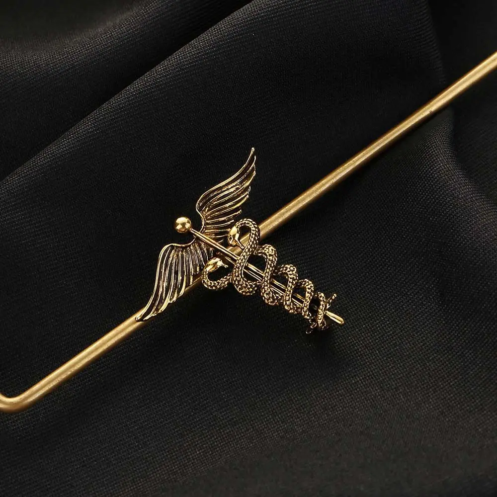 

Gift For Men Luxury Badge Snake Metal Angel Wings Jewelry Brooch Pins Accessories Corsage