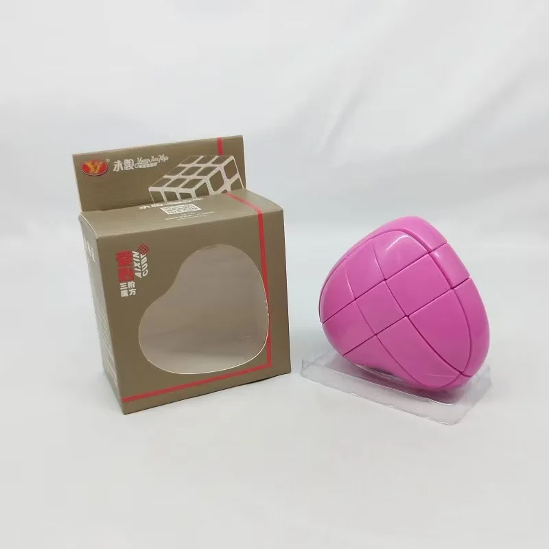 Cuore d'amore Cubo magico 3x3x3 Velocità Puzzle Giocattolo educativo speciale per bambini e bambini Rompicapo Cubing Puzzle educativo per