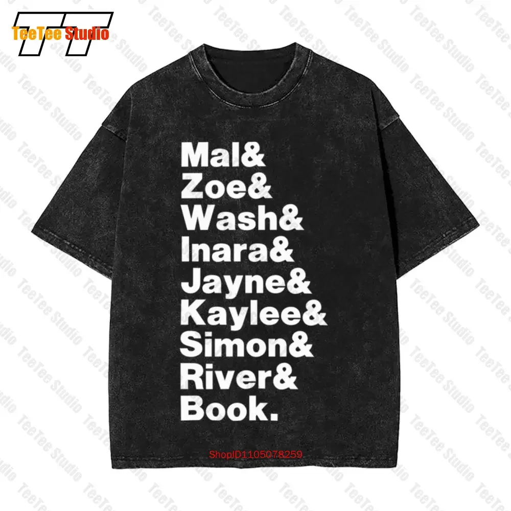 Firefly Tv Show Scifi Vintage Oversized T-Shirt U5XY