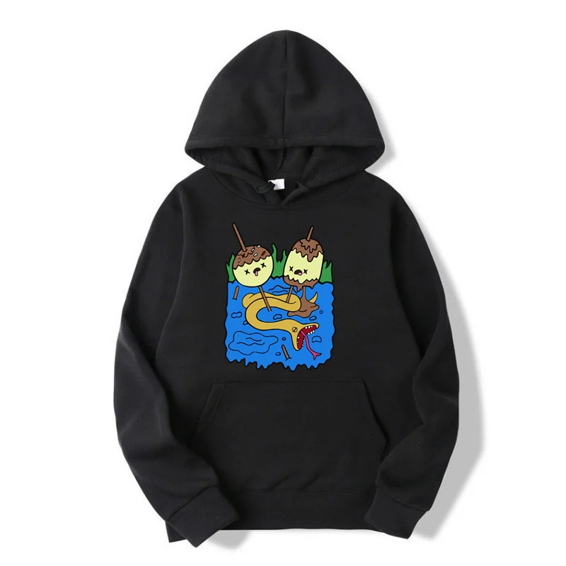 Autumn and winter Men\'s Clothing Rock Chewing Princess Casual Cotton hoody Adventure Time Hoodies funny Marceline gift Fashion