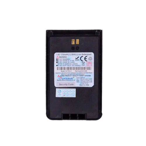 Original 7.4V 1700mAh Li-ion Battery Pack BLO-006 for Radio WouXun KG-UV899