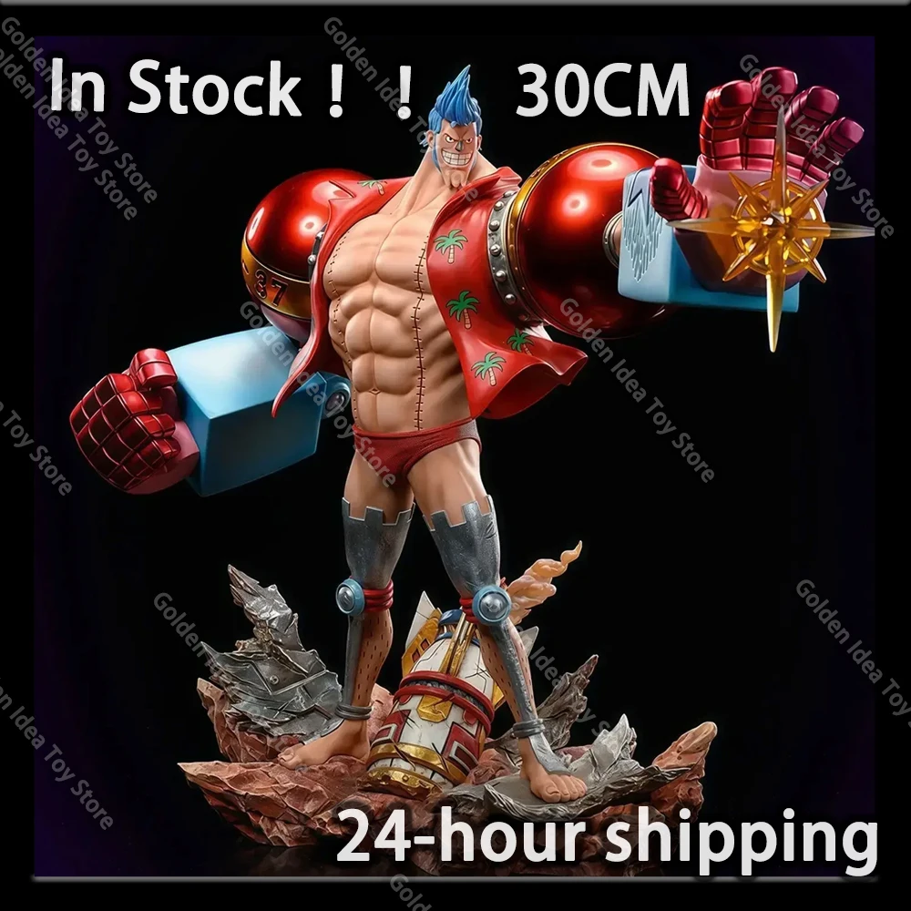 En Stock figuras LK Franky 30cm figuras de Anime de una pieza estatua de PVC decoración de escritorio para habitación colección modelo ornamento juguetes regalos