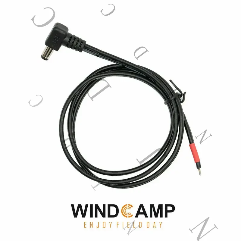 WINDCAMP Right Angle Power Lead-705 Transceiver QRP