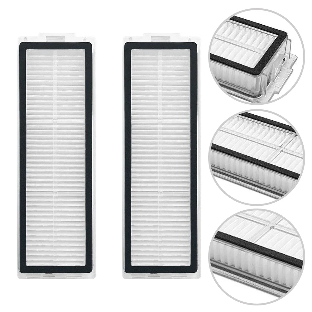 2pcs Washable HEPA Filters For Mijia Robot Vacuum 6 Max PV11CN PV32CN 6 PRO Cleaner Spare Parts Home Appliance Accessories