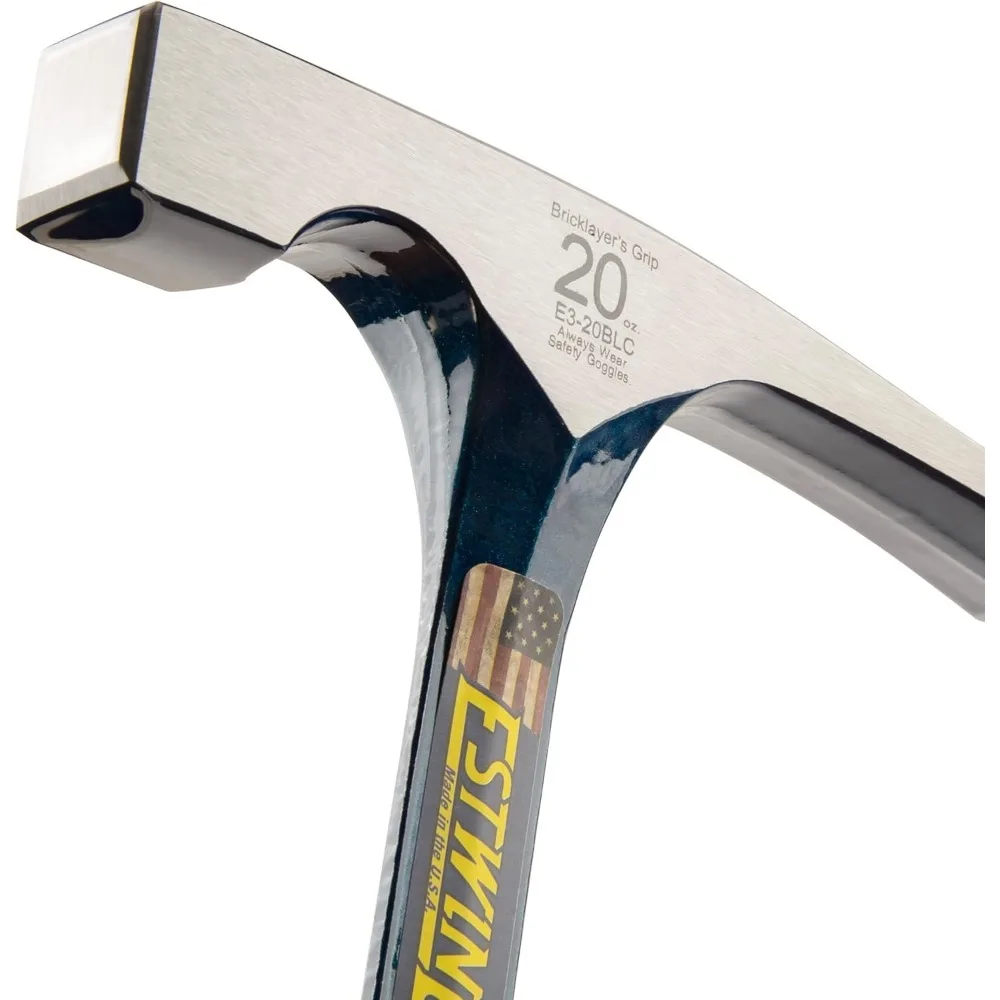 Metselaar van 20 oz met gesmeed staal en schokreductiegreep voor metselen en metselwerk