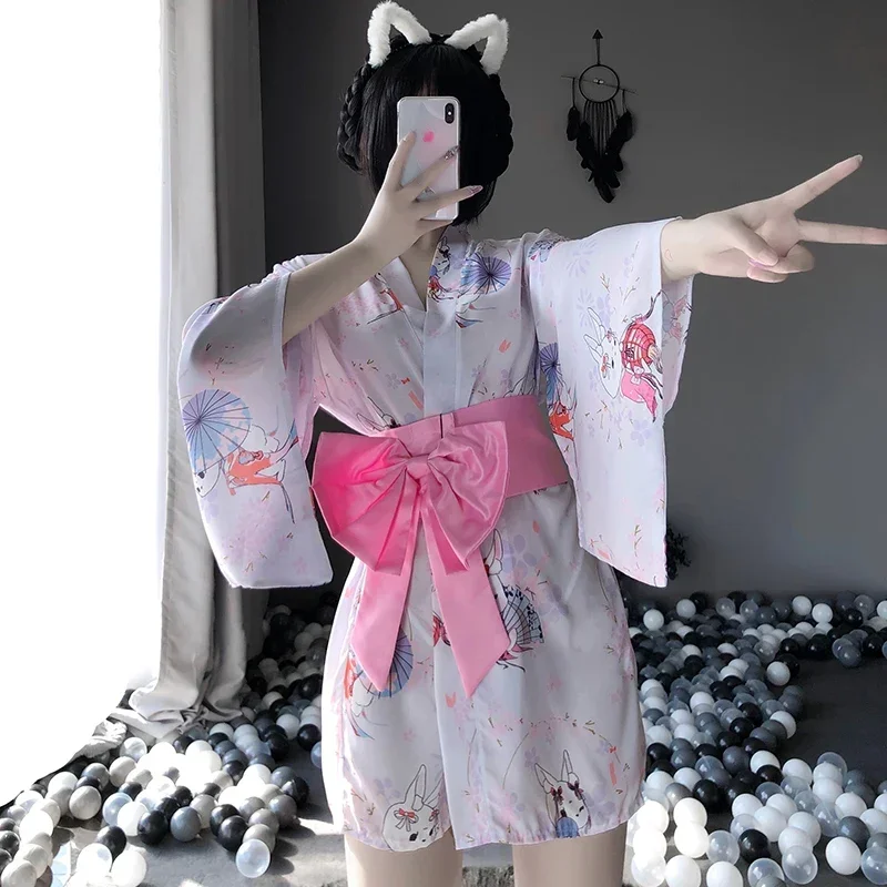 0186 Frauen sexy Dessous Kostüme exotische Accessoire japanische Kimono Mädchen Cosplay freche Nacht Telefon Erwachsene weibliche Fantasy-Sets