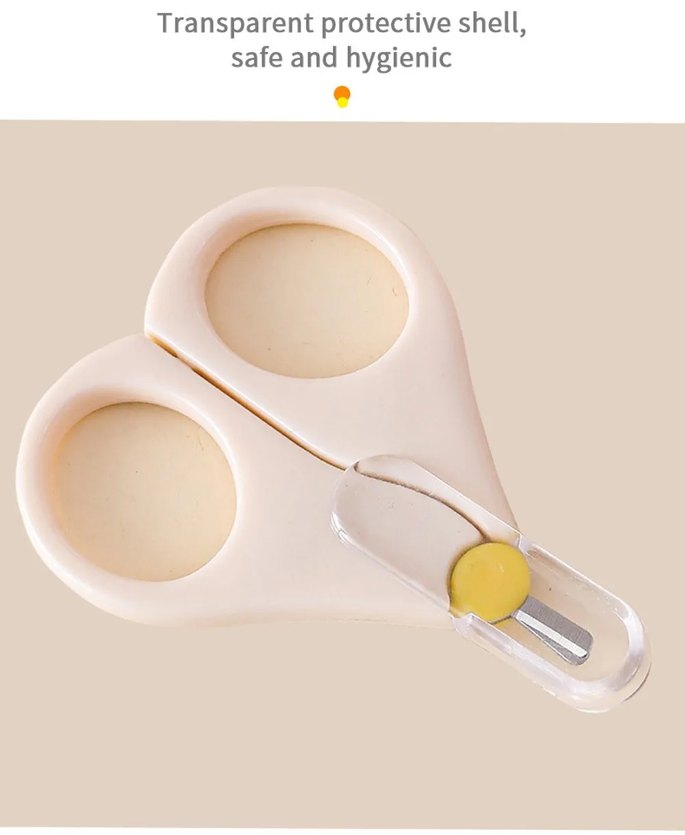 7-teiliges Baby-Pflegeset Neugeborenen-Pflegeset Sicherheits-Nagelknipser Kamm Bürste Schere Säuglings-Hygiene-Set Babyparty-Geschenk – Detail 4