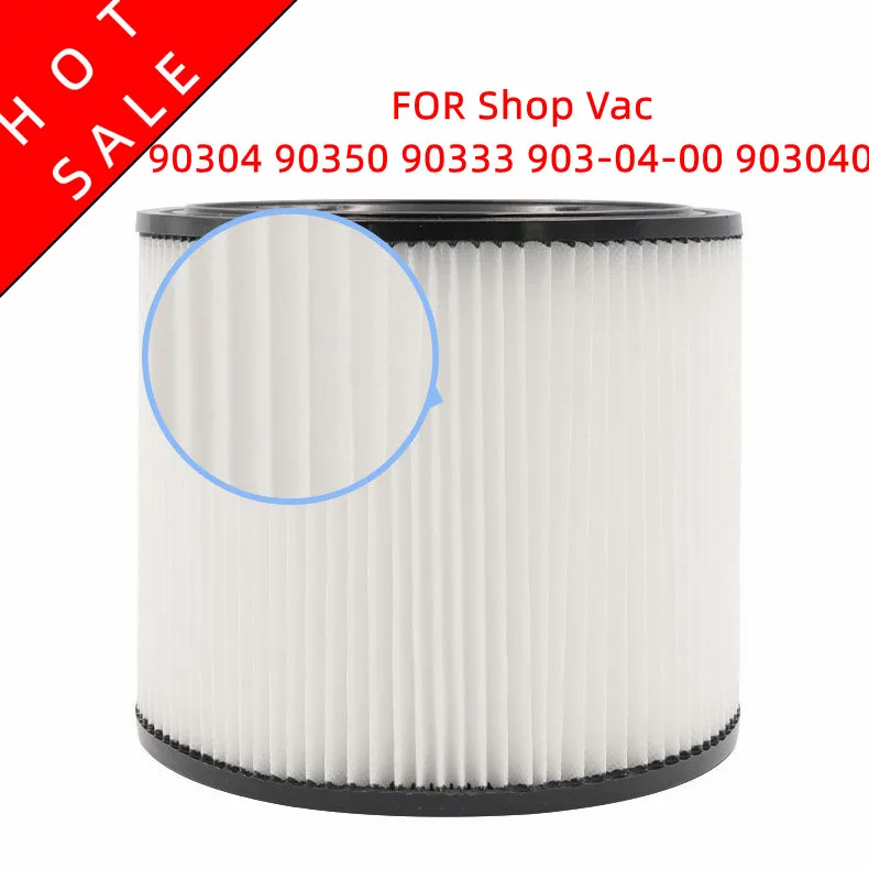 Shop Vac 90304 9030400 903-04-00 Vacuum Cleaner Filter Cartridge Filter Replacement For The Cleanest Fresh Air