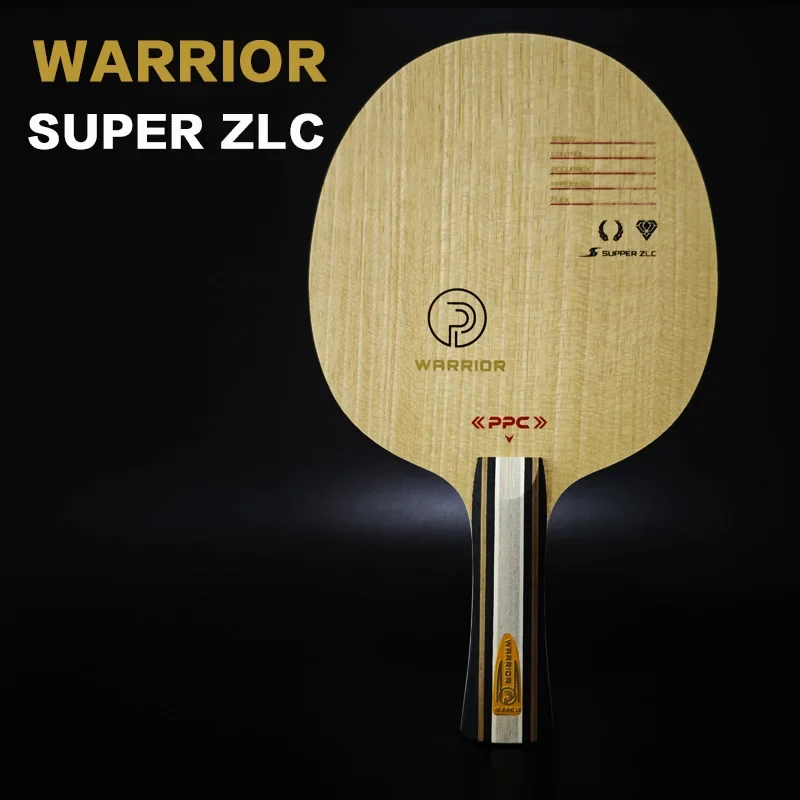 شفرة تنس الطاولة الخارجية من ألياف الكربون من WARRIOR Super ZL/شفرة بينج بونج/مضرب تنس الطاولة