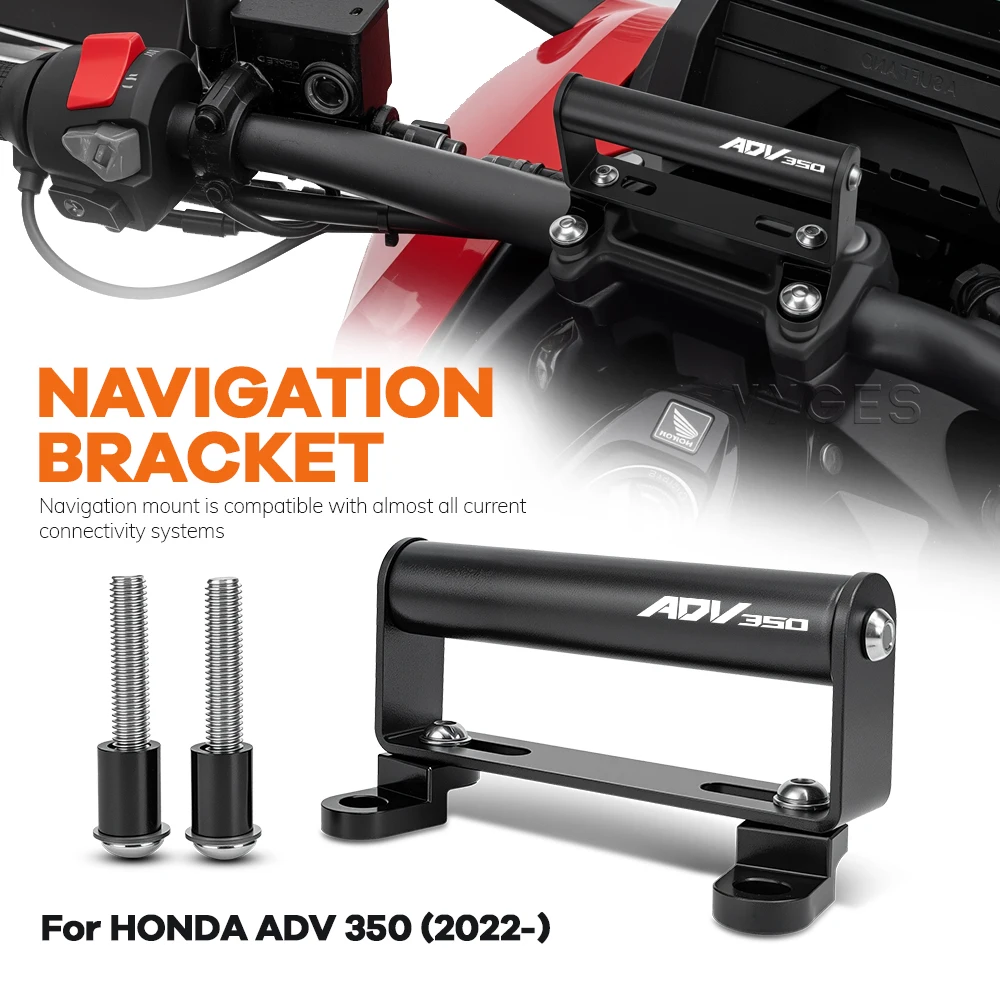 For HONDA ADV350 ADV 350 2022- Motorcycle Navigation Bracket GPS Mount Device Carrier SMART PHONE Adapt Holder