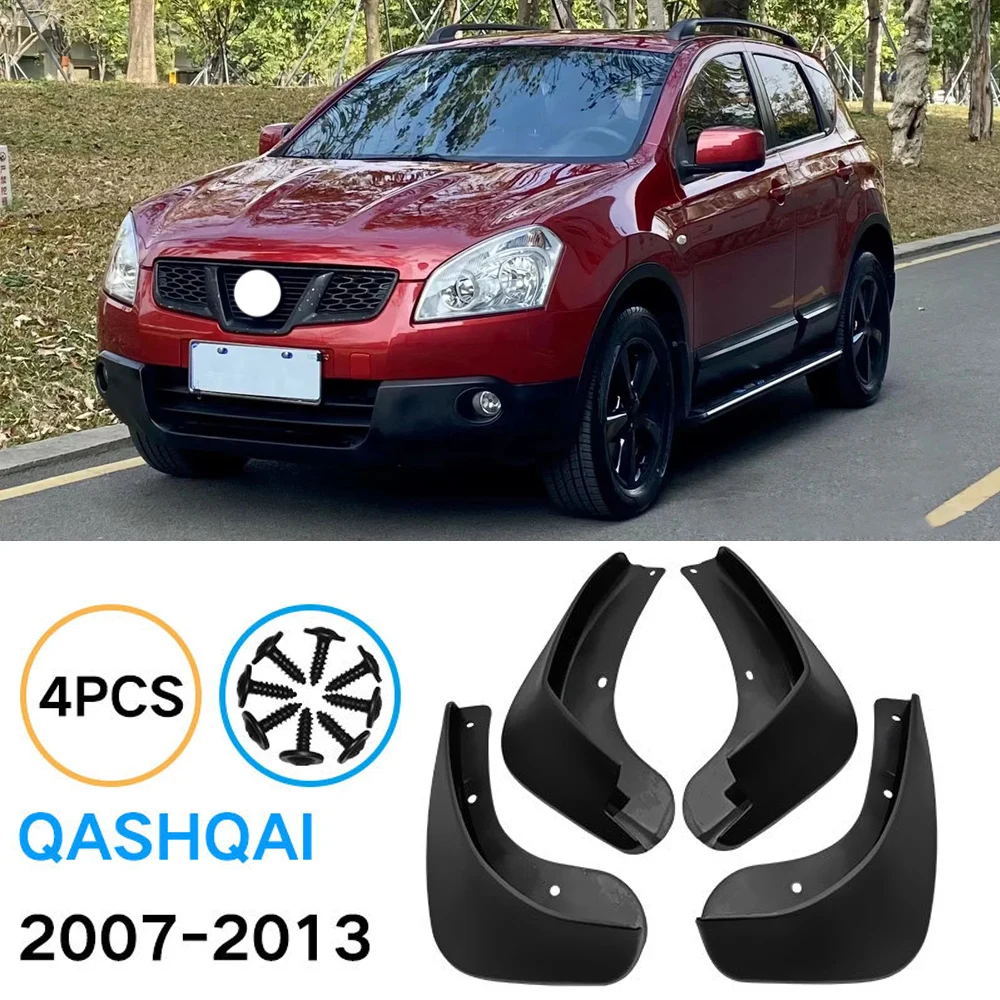 

For Nissan Qashqai 2007 2008 2009 2010 2011 2012 2013 J10 Mud Flaps Mudguards Splash Fender Guard Front Wheel Accessories