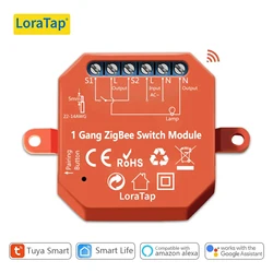 Tuya Smart  ZigBee 3.0 Relay 16A DIY Module for Light and Device ON OFF App Remote Control Timer Support Google Home Alexa MQTT