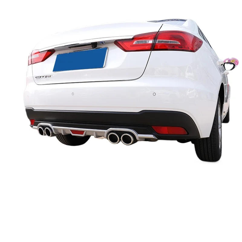 Suitable for 15-19 Ford Escort rear lip modification, Ford Focus rear bumper, rear bumper collision and scratch prevention