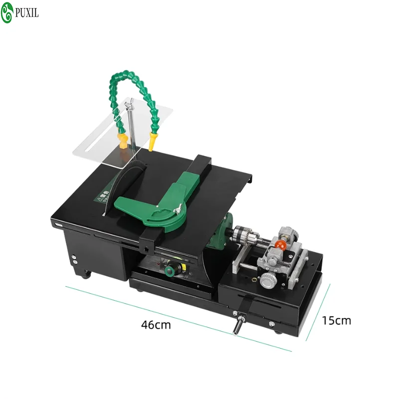 220V 1850W high-power desktop grinder, jade polishing machine, small cutting machine, desktop saw, grinding and polishing deskto