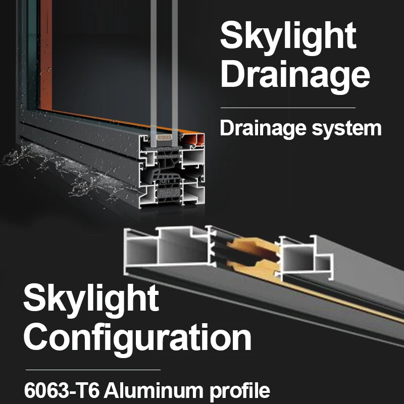 Bring Starry Sky Into Your Living Room Electric Aluminum Skylight with Remote Control for Night View