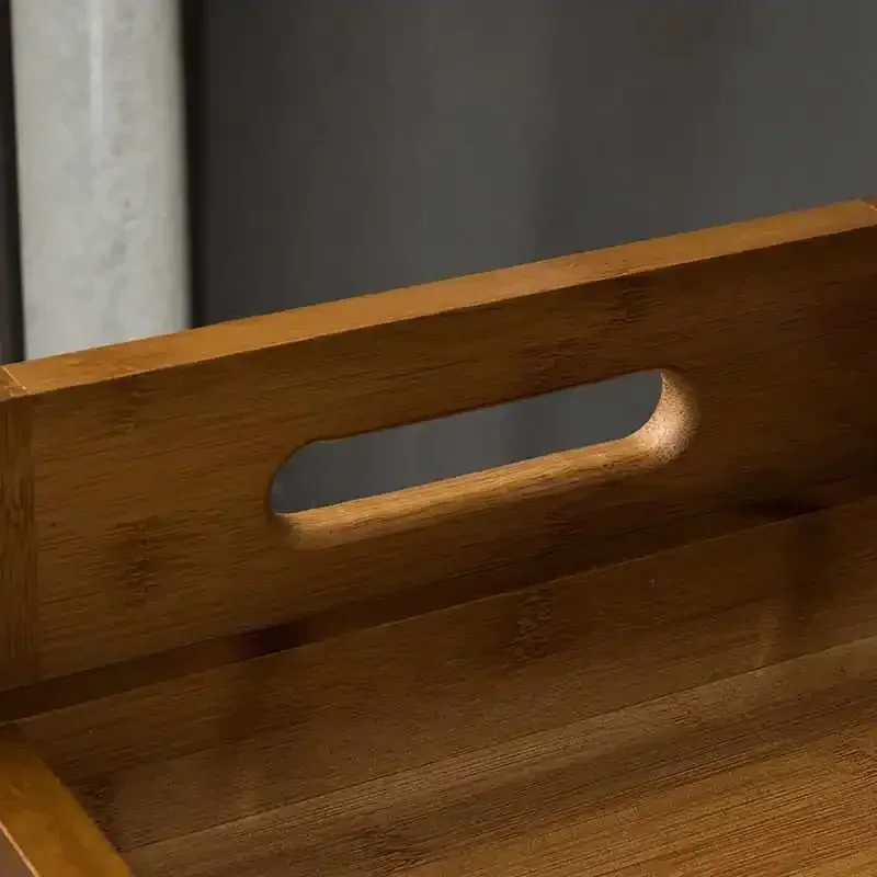 Bamboo Shoe Rack Bench - Large Storage Organizer for Entryway