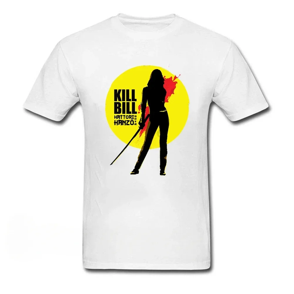 Movie Kill Bill Pulp Fiction Django Tshirt Quentin Tarantino Film Graphic Tshirt Mens Casual Loose Tops Men  T-shirt