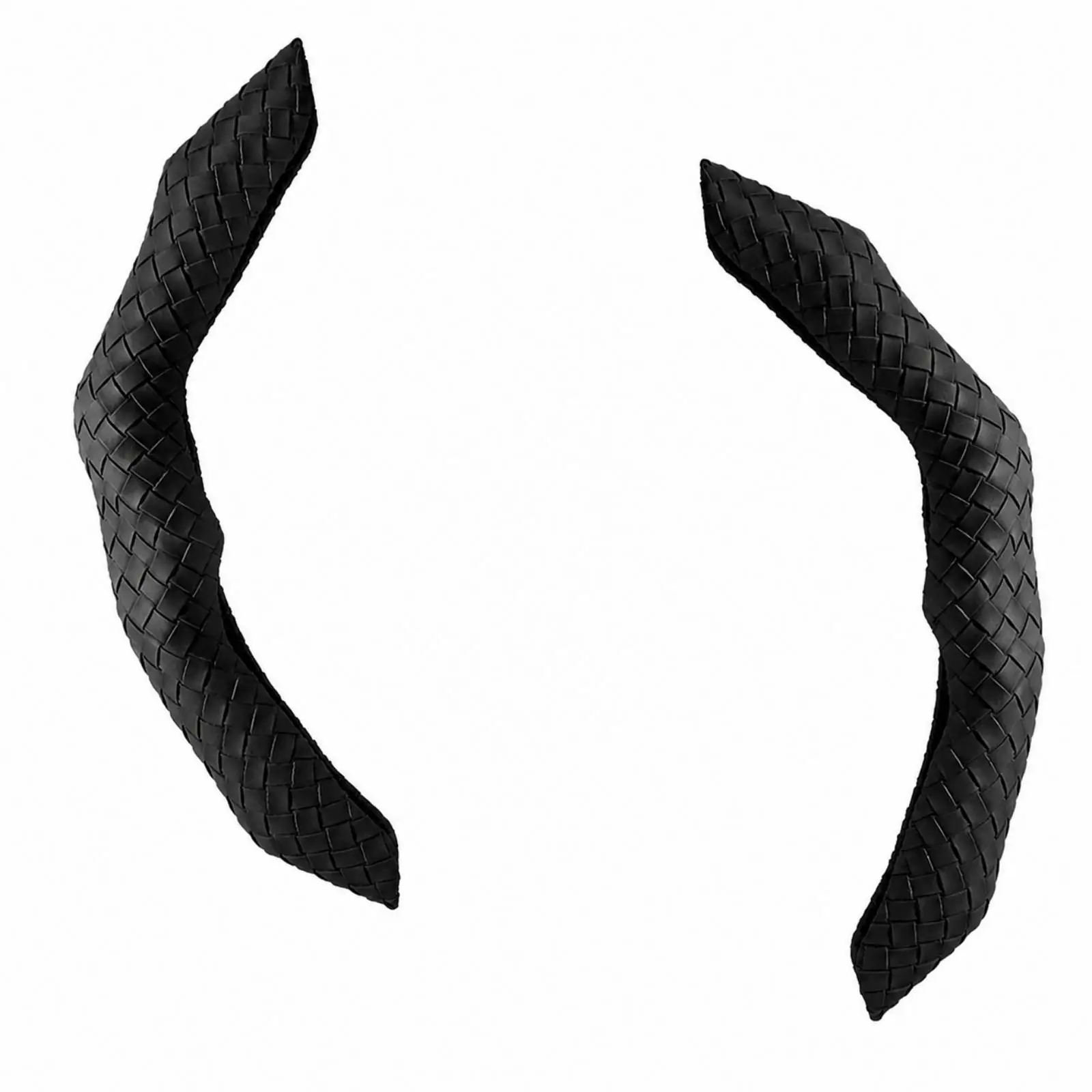 Steering Wheel Cover with Diamond Pattern Anti-Slip Full-Coverage Steering Wheel Cover Sweat-Absorbent Car Accessory for Family