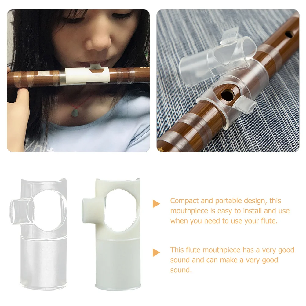 

2Pcs Flute Blow Aid Accessory Portable Design Accurate Tone for Beginners and Professionals Flute Blow Aid Musical