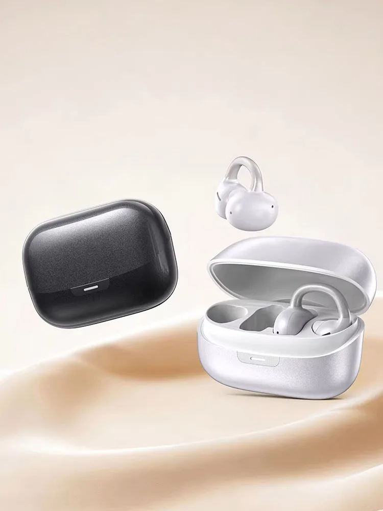Clip-On-Ohrhörer, Bluetooth 6.0 Open-Ear-Ohrhörer, Leichte Komfort-Kopfhörer mit offener Bauweise, 40 Stunden Spielzeit, Klare Anrufe, Sicherer Sitz – Detail 8