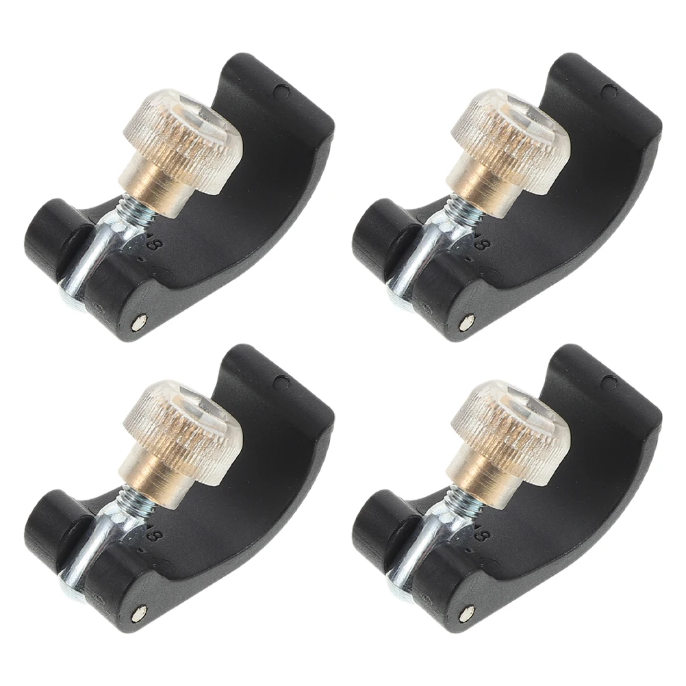 4pc Secure Locking Handle Nut Accessories For Trekking Pole Hiking Mountaineering External Handle Lock Buckle For Walking Sticks