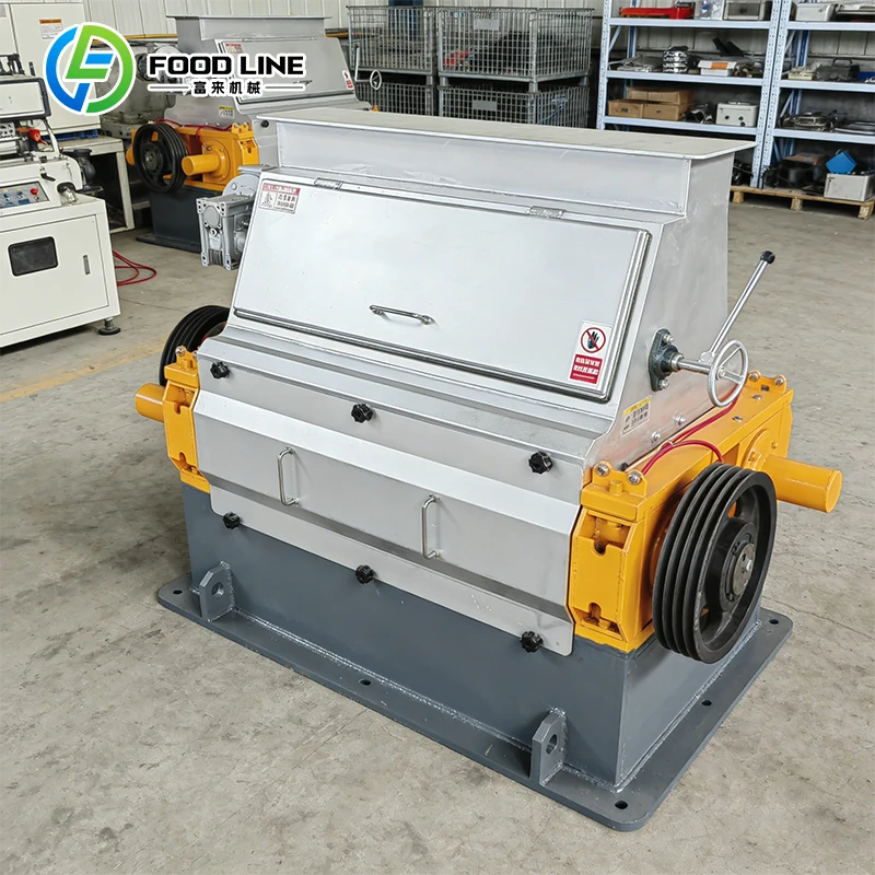 3T/H Heavy Duty Steam Corn Flaking Line With Durable Steam Corn Flaking Machine For Long Term Feed Factory Daily Operation