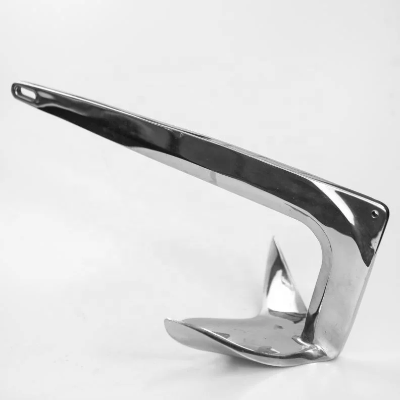 

Heavy Marine Hardware 316 Stainless Steel Mirror Polish Bruce Claw Anchor for Boat