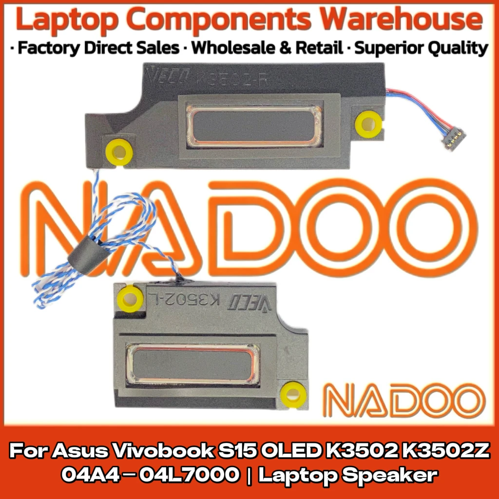 New Original Laptop Speaker Notebook Built-in Horn Audio For Asus Vivobook S15 OLED K3502 K3502Z 04A4-04L7000
