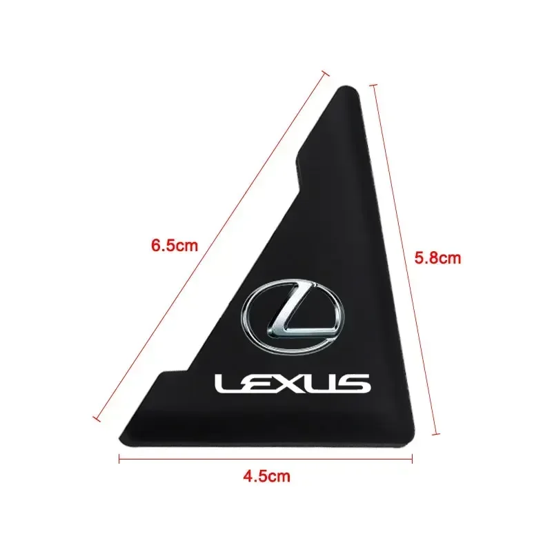 Car Door Corner Anti-scratch Protector Cover for Lexus RX NX GS ES RX300 RX330 IS200 CT200H IS250 GX470 NX300H IS300H RX350 Trim