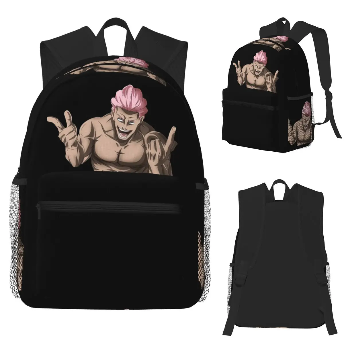 

Kinji Hakari A Kinji Hakari A Kinji Hakari Student Backpack School Bag Hiking Travel Daypack Fashion Bookbag Shoulder Bags