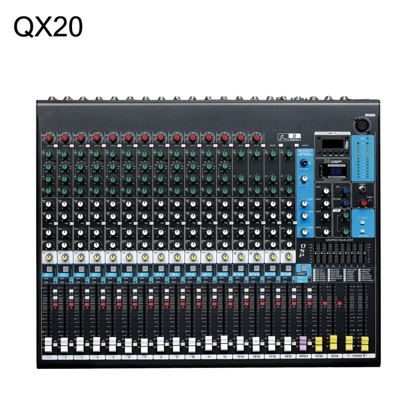 

Midi Mixing Console QX20 With SUB