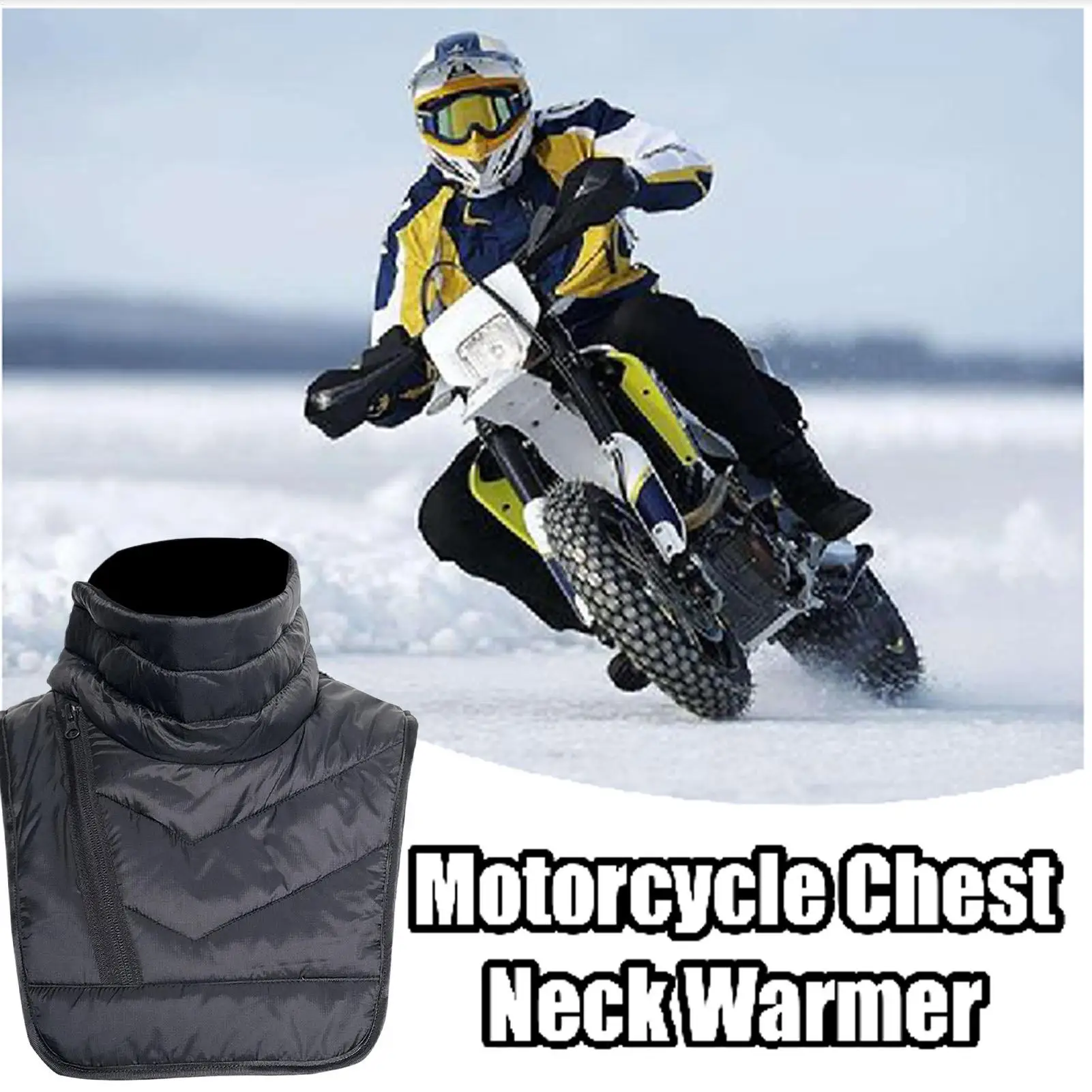 دراجة نارية الرقبة الجراب مقاوم للماء تنفس الرقبة أدفأ الصدر التفاف لفصل الشتاء للتزلج الصيد الجري المشي لمسافات طويلة في الهواء الطلق