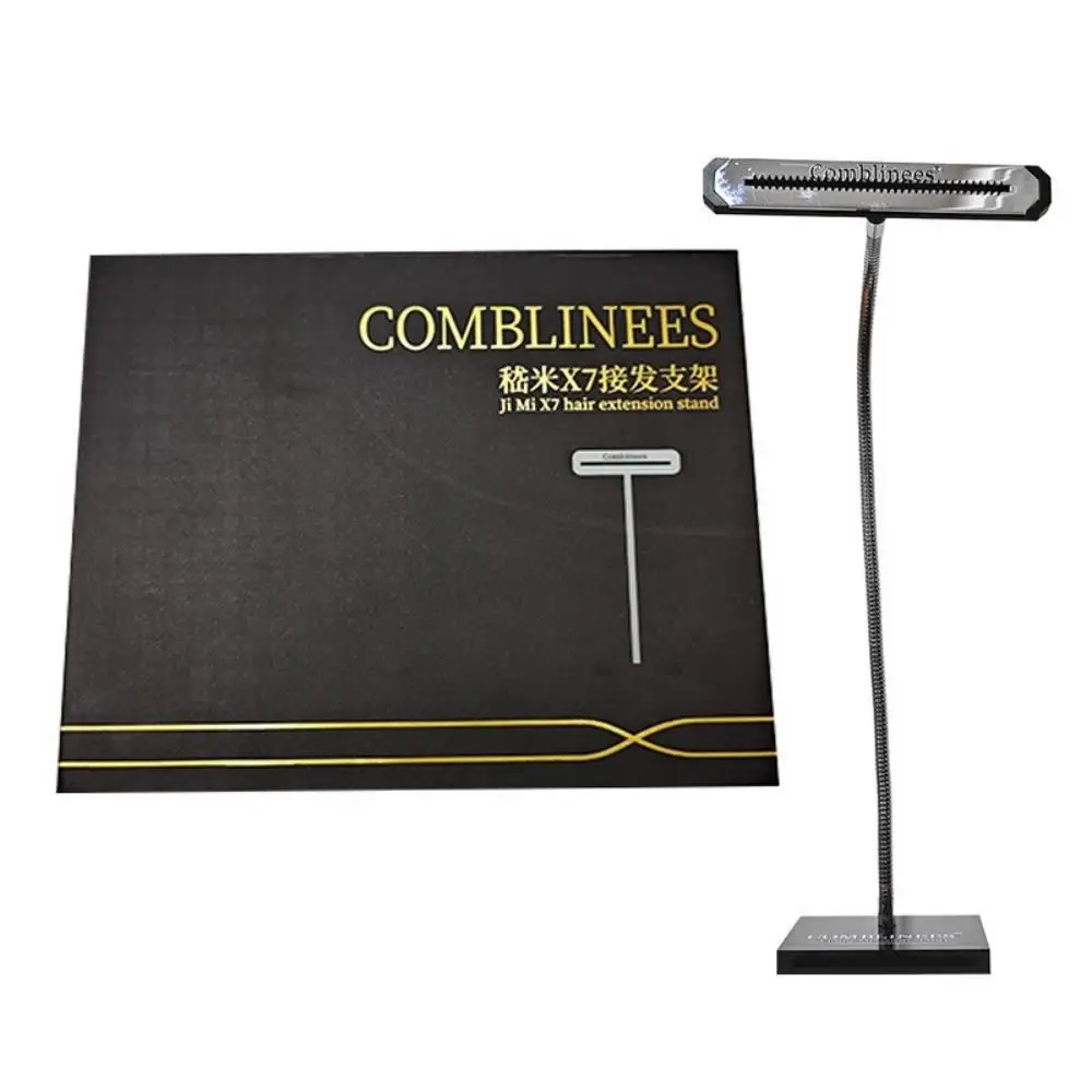 Stainless Steel Hair Extension Holder Professional Salon Use Hair Clip Rack  For Making Hair Extensions