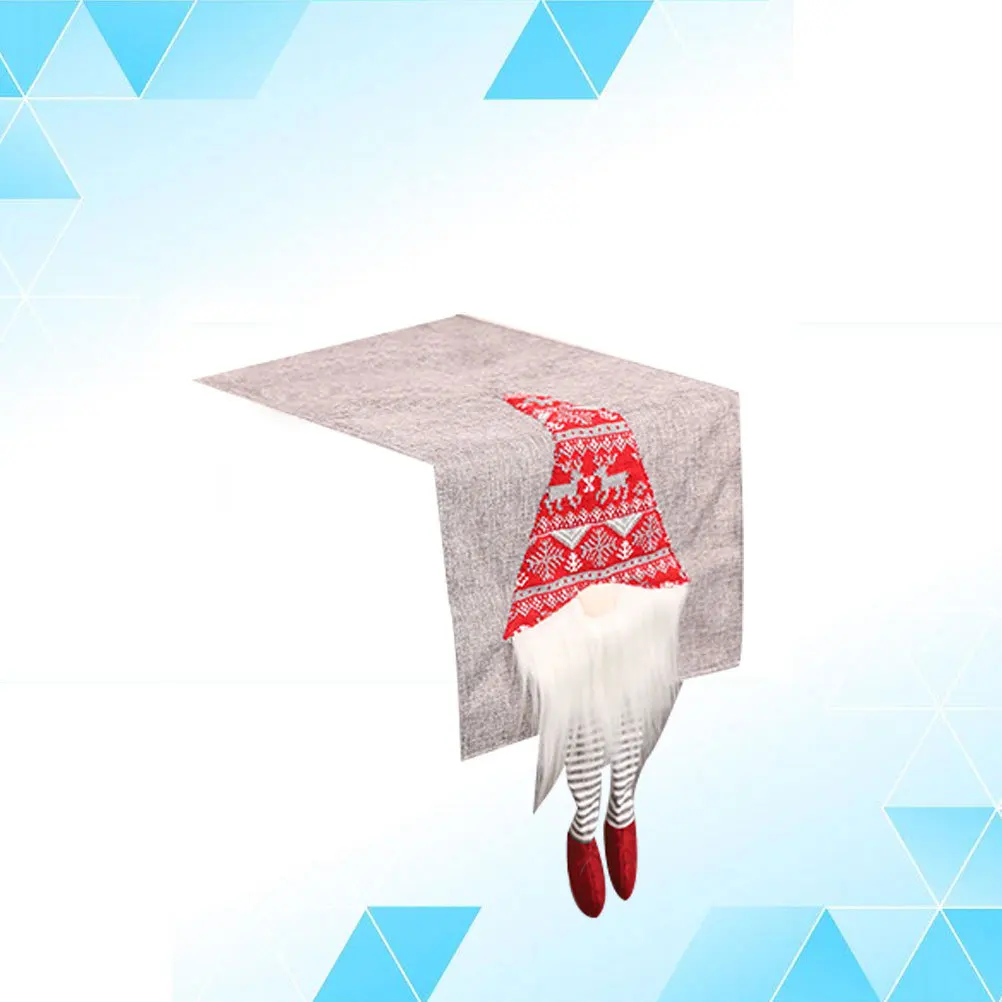 

Christmas Runner Stylish Xmas Party Flag Holiday Decor For Dining Table Festive Party Home Decoration Xmas Table Cover