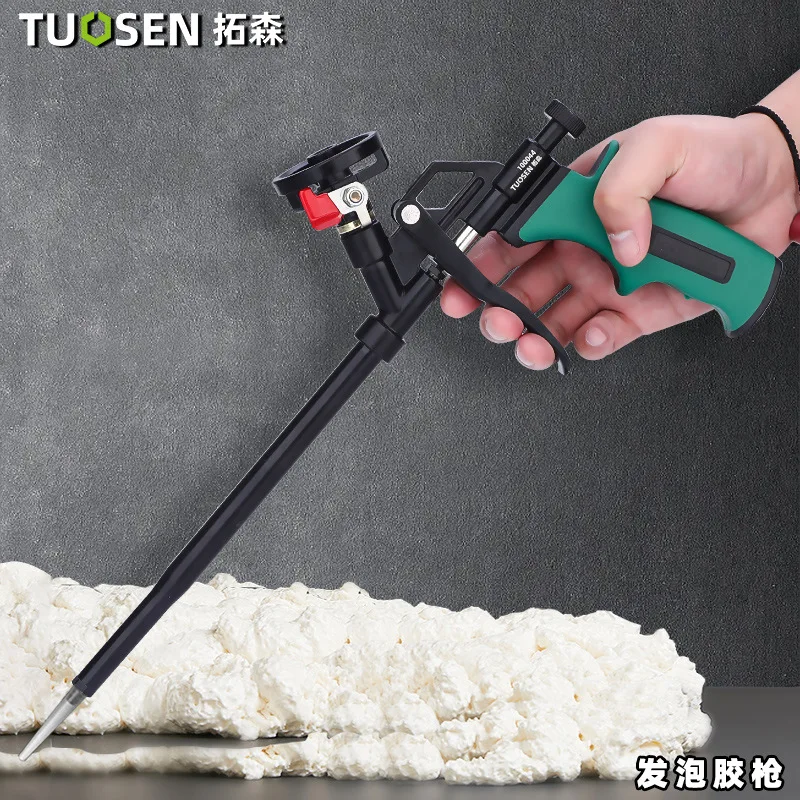 No-clean Spray Gun Universal Labor-saving Foam Adhesive Caulk Glue Gun Anti-drip Manual Easy To Clean Foam Glue Gun