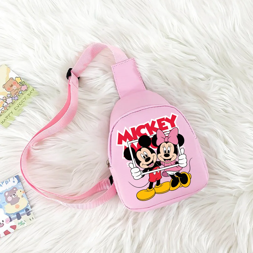 Mickey Mouse Sling Chest Bags Cartoon Bag Outdoor Travel Sat