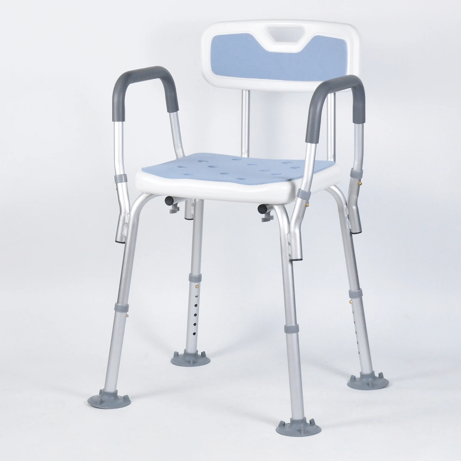 BeiQin403D Bathroom Chair CE Swivel Shower Chair 360 Rotating Bath Round Safety Shower Stool