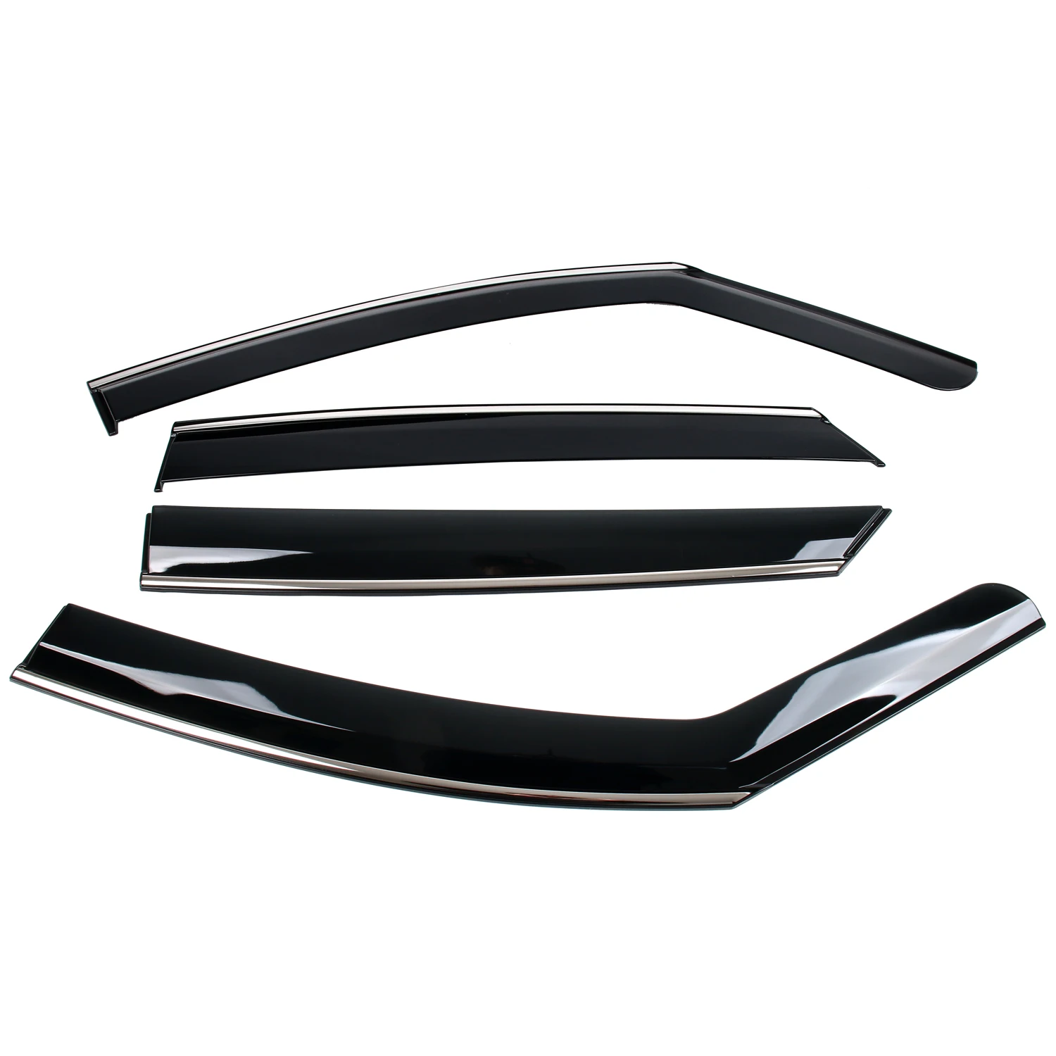 Car Accessories For VW Volkswagen ID.3 ID3 2019 2020 2021 2022 2023 Exterior Window Visor Sun Rain Shield Guard Deflector Trim