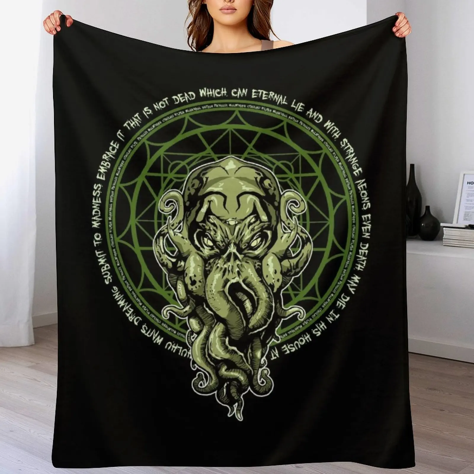 

Cthulhu Throw Blanket Versatile Cozy Throw Blanket for All Occasions