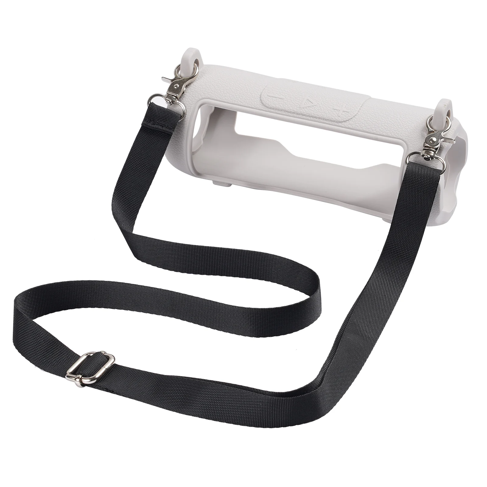 حقيبة حمل محمولة للسفر مع حزام كتف وغطاء حماية من السيليكون لمكبر الصوت JBL Flip 7