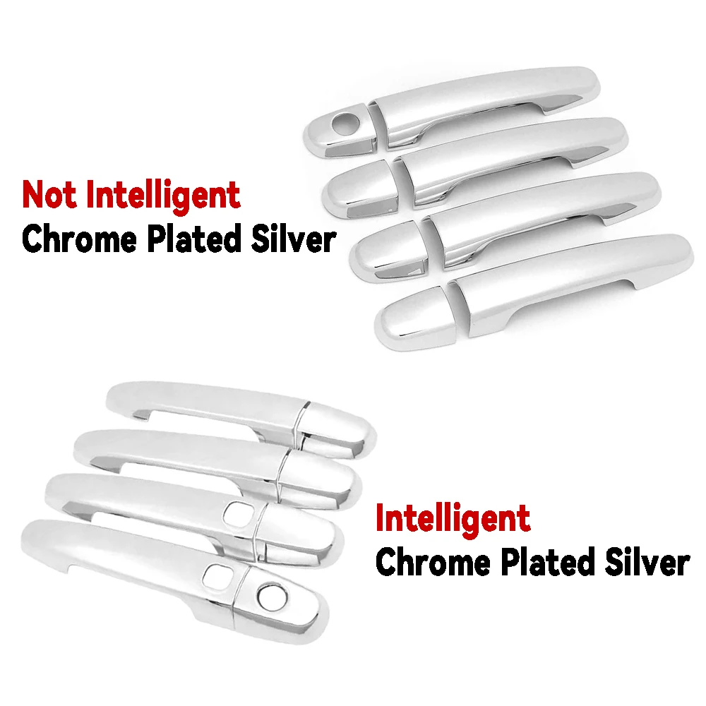 

Для Toyota Hilux Vigo 2005-2014: накладки на дверные ручки, аксессуары для экстерьера автомобиля, декор из ABS-пластика, серебристые, черные и под карбон