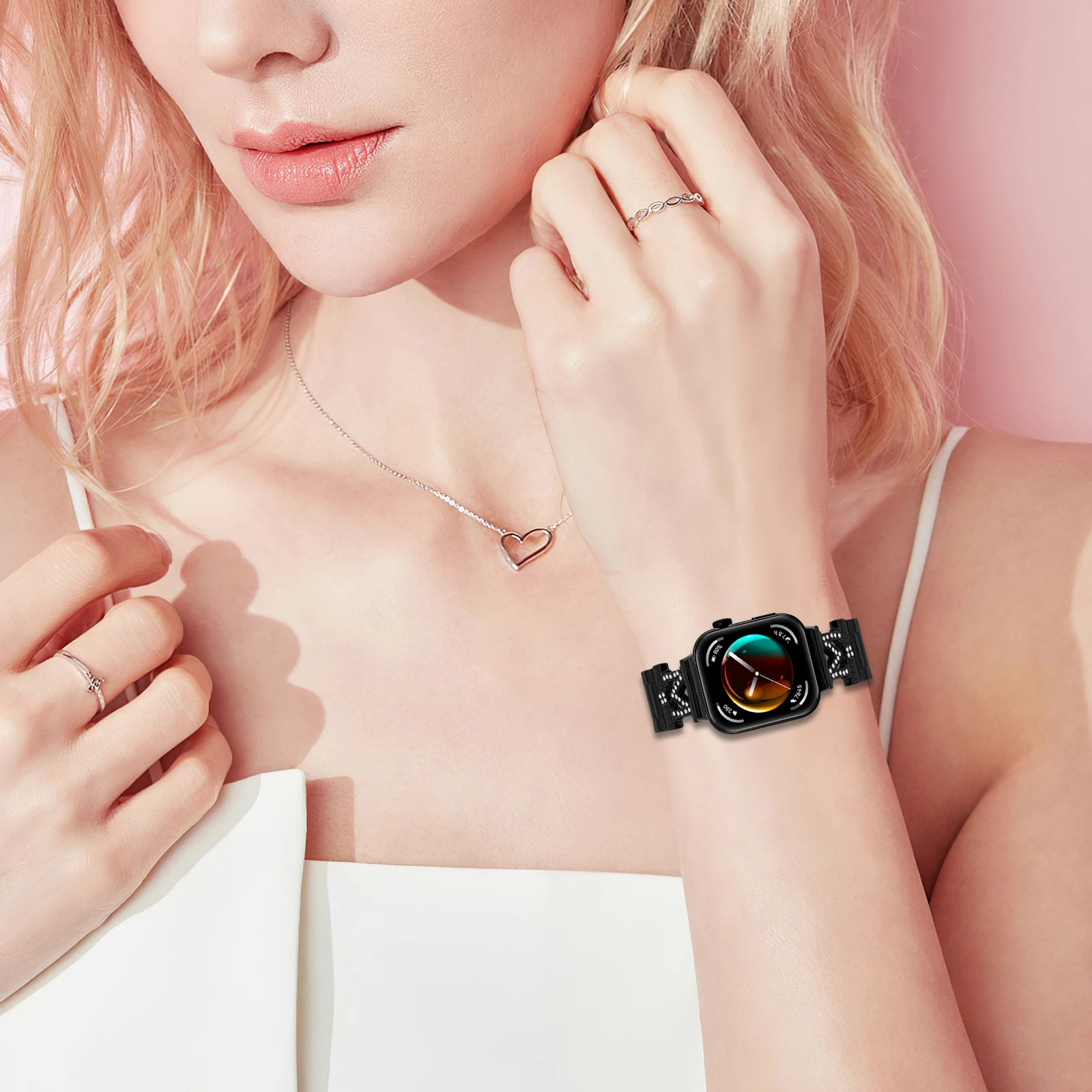 Новый ремешок из нержавеющей стали для Huawei Watch Fit4/4Pro, браслет, умные часы, металлический ремешок для часов для Huawei Watch Fit 3, аксессуары