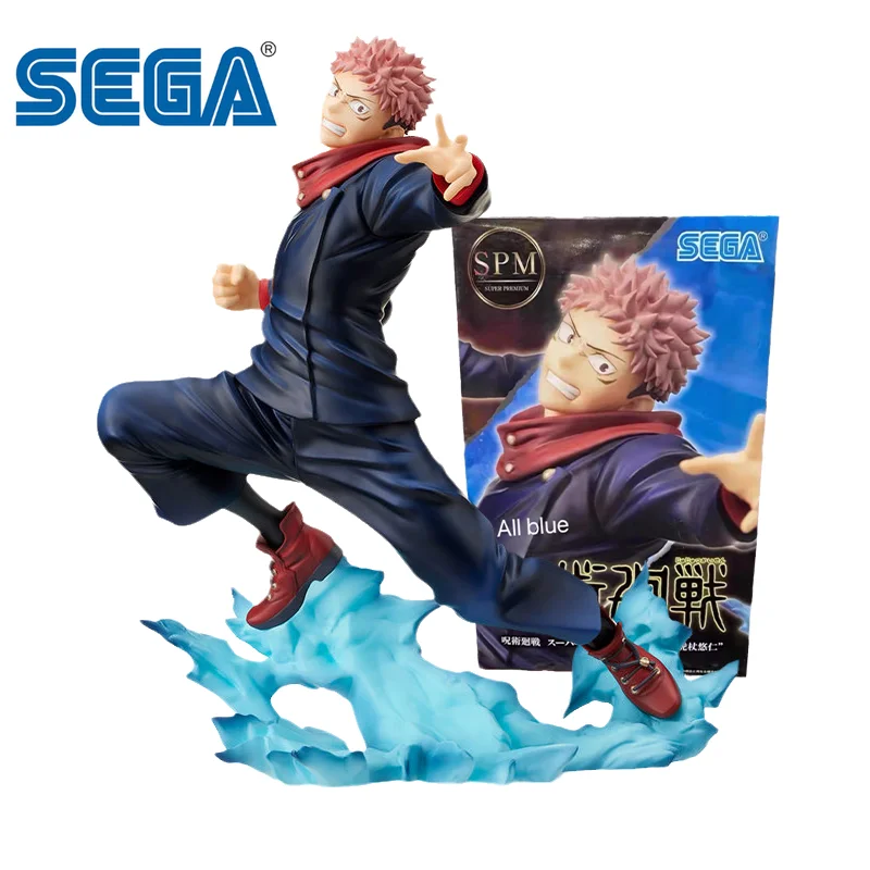 SEGA Originale Jujutsu Kaisen Anime Figura SPM Figura Itadori Yuji Action Figure Giocattoli per I Bambini Regalo Da Collezione Modello Bambole