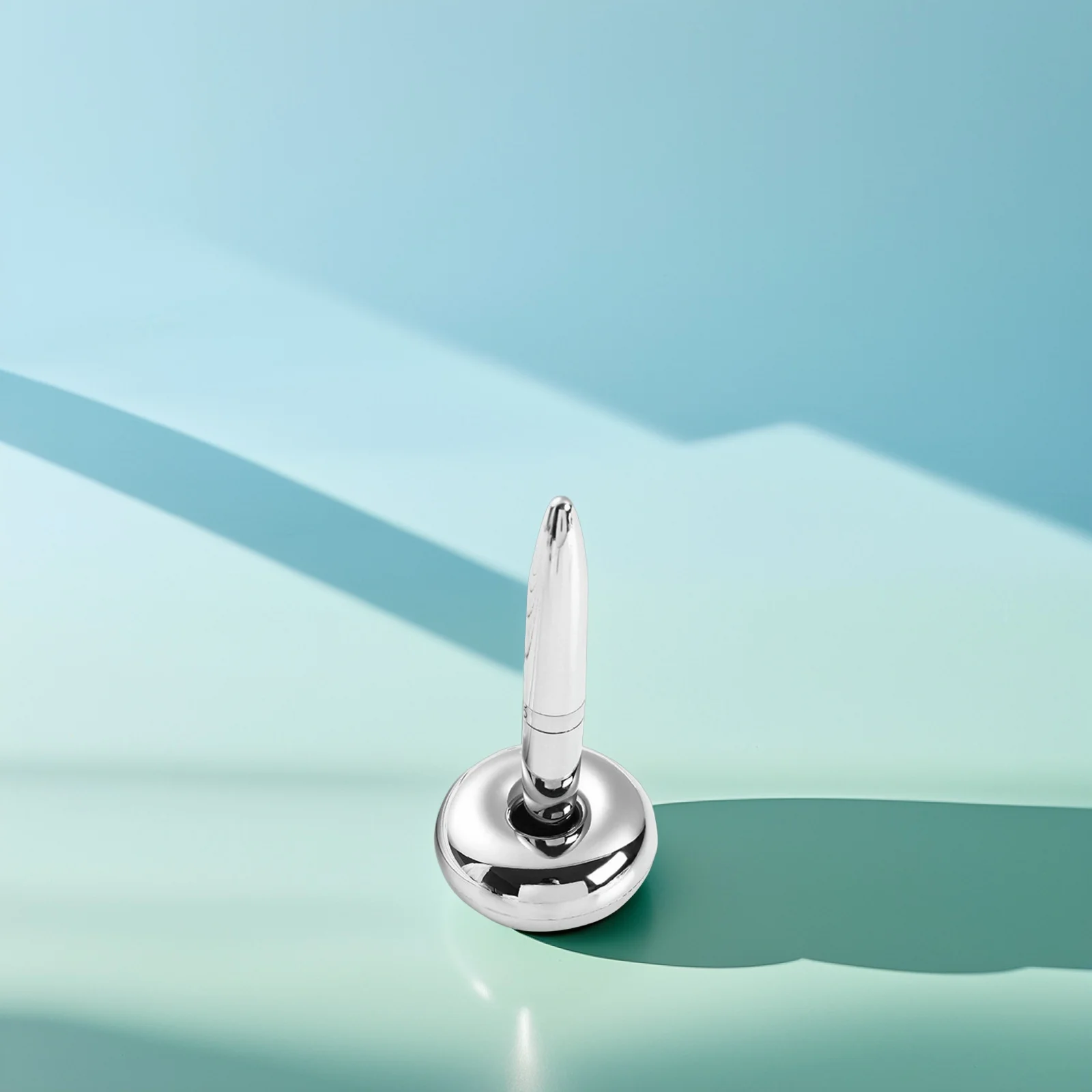 2Pcs Floating Ballpoint Pens Magnetic Suspension Design Metal Pen Gift Set for Office School Business Writing Use